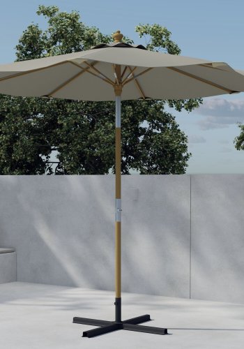 VENTURE HOME Cerox Paraply 270 cm - Beige