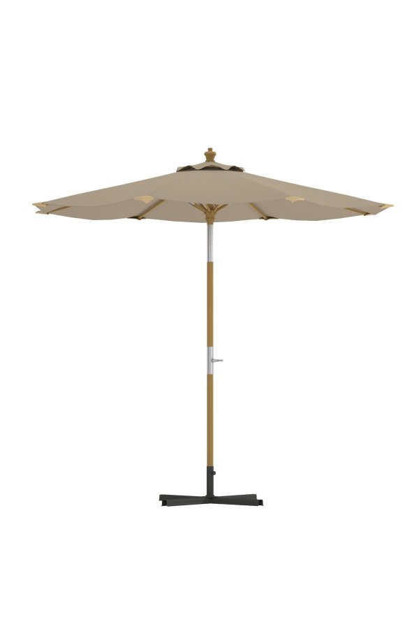 VENTURE HOME Cerox Paraply 270 cm - Beige