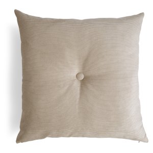 Space Dreams pyntepude, kvadratisk - beige velour (80x80)