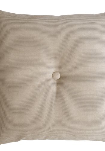 Space Dreams pyntepute, firkantet - beige velur (60x60)