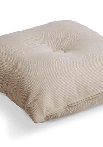 Space Dreams pyntepute, firkantet - beige velur (60x60)