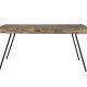WHITE LABEL LIVING Suri spisebord, rektangulrt - naturlig teak og metall (160X78)