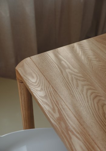 ZUIVER Storm spisebord, rektangulrt - finér av naturlig ask og naturlig ask (180x90)