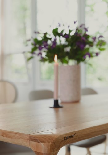 ZUIVER Storm spisebord, rektangulrt - finér av naturlig ask og naturlig ask (220x90)