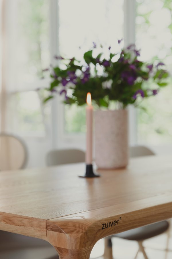 ZUIVER Storm spisebord, rektangulrt - finér av naturlig ask og naturlig ask (220x90)