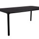 ZUIVER Storm spisebord, rektangulrt - svart ask finér og svart ask (180x90)