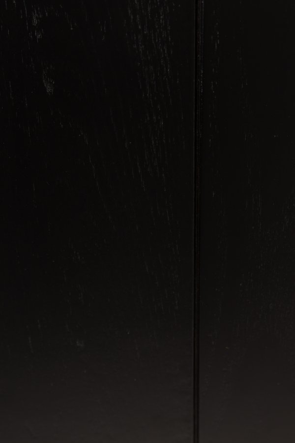 ZUIVER Storm spisebord, rektangulrt - svart ask finér og svart ask (180x90)