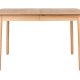 ZUIVER Glimps spisebord, med butterfly bordplate - naturlig eikefiner og asketre (120/162x80)
