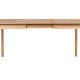 ZUIVER Glimps spisebord, med butterfly bordplate - naturlig eikefiner og asketre (120/162x80)