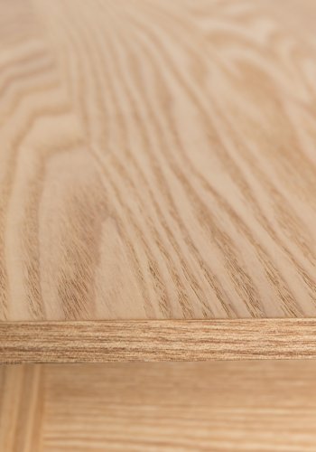 ZUIVER Glimps spisebord, med butterfly bordplate - naturlig eikefiner og asketre (120/162x80)