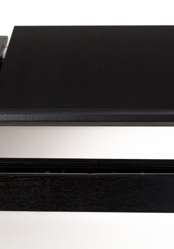 ZUIVER Glimps spisebord, med butterfly bordplate - svart eikefiner og ask (120/162x80)