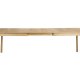 ZUIVER Glimps spisebord, med butterfly bordplate - naturlig eikefiner og ask (180/240x90)