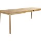 ZUIVER Glimps spisebord, med butterfly bordplate - naturlig eikefiner og ask (180/240x90)