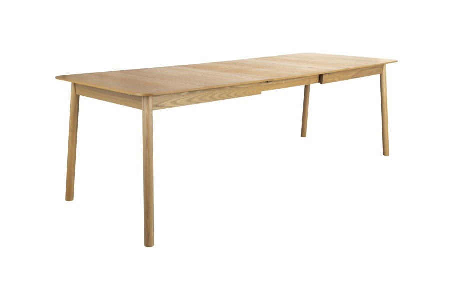 ZUIVER Glimps spisebord, med butterfly bordplate - naturlig eikefiner og ask (180/240x90)