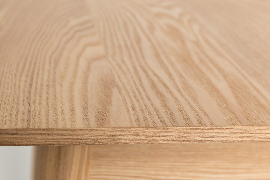 ZUIVER Glimps spisebord, med butterfly bordplate - naturlig eikefiner og ask (180/240x90)