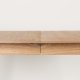 ZUIVER Glimps spisebord, med butterfly bordplate - naturlig eikefiner og ask (180/240x90)