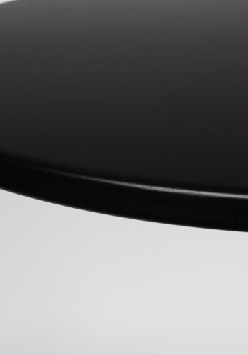 ZUIVER Metsu Bistro hagebord, rundt - svart stl (70)