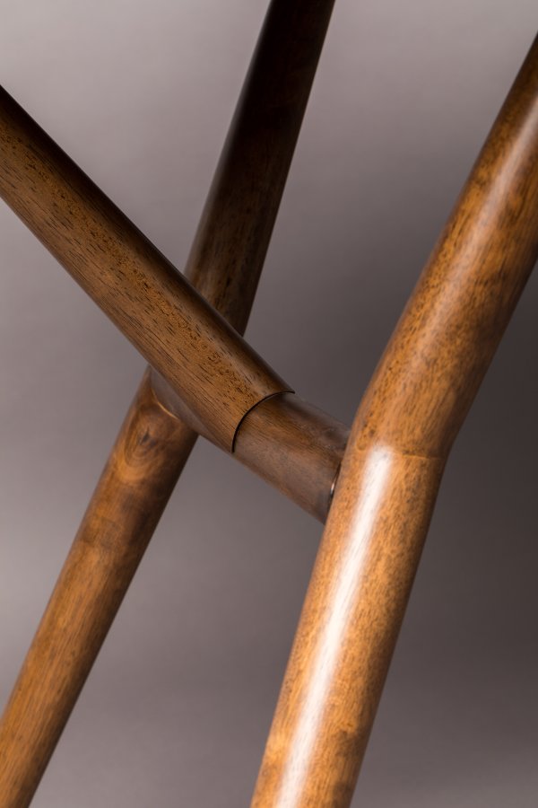 DUTCHBONE Malaya Esstisch, rechteckig – walnussfarbenes Holz (180x90)