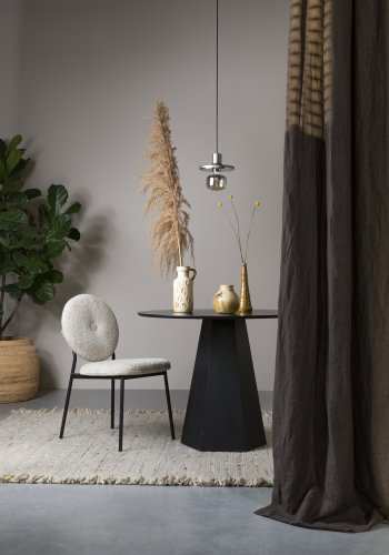 ZUIVER Bord Pilar Svart