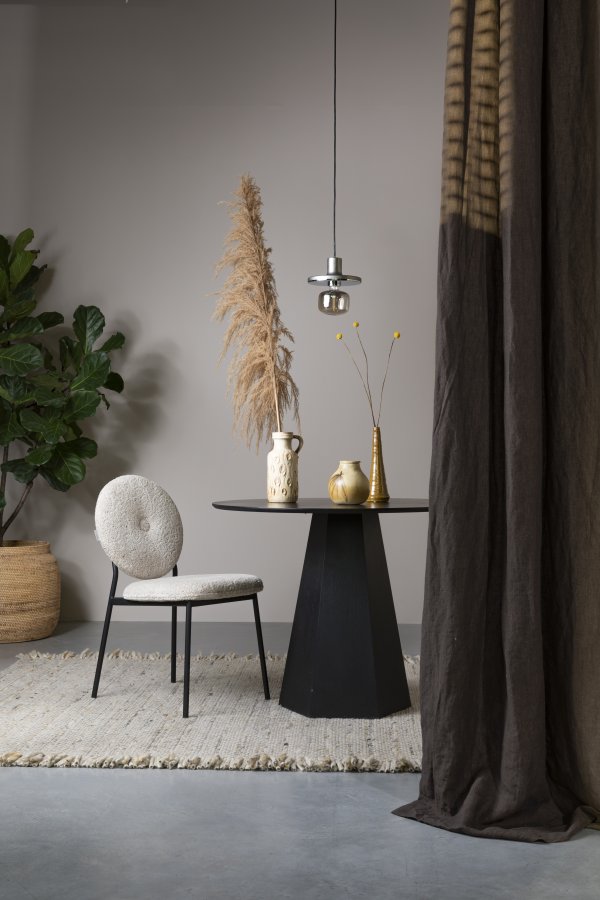 ZUIVER Bord Pilar Svart