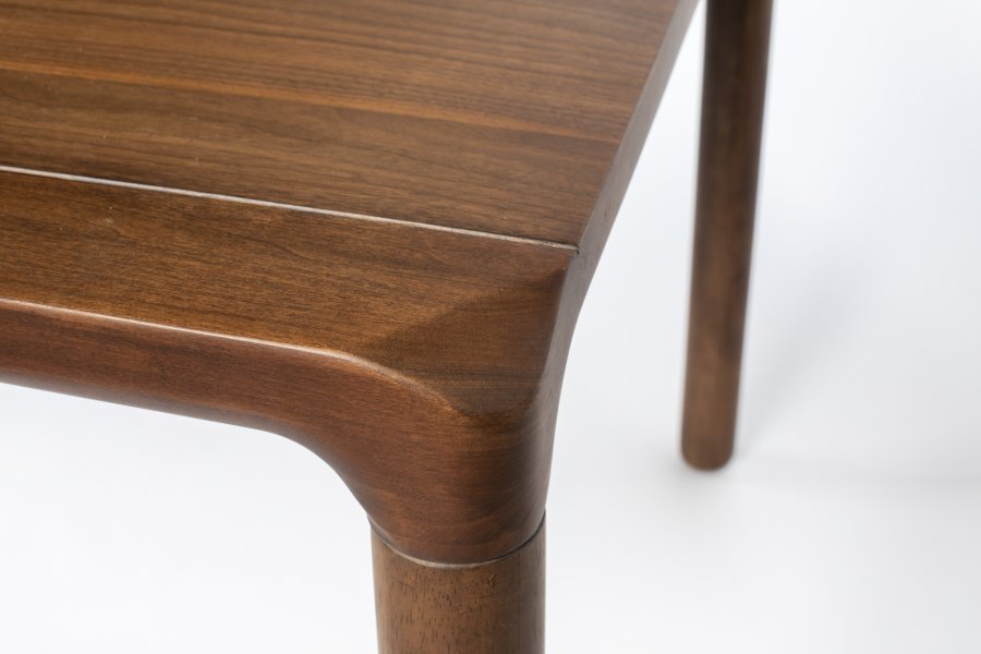 ZUIVER Storm spisebord, rektangulrt - valnttfarget askefiner og asketre (180x90)