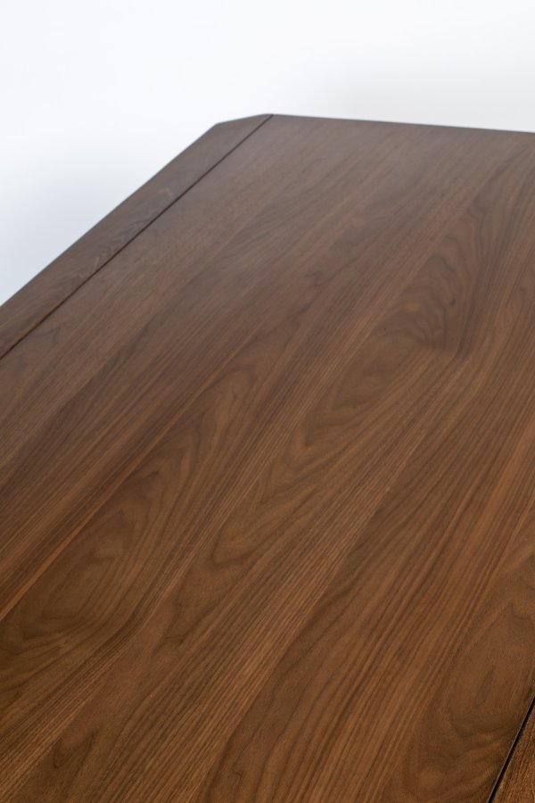 ZUIVER Storm spisebord, rektangulrt - valnttfarget askefiner og asketre (220x90)