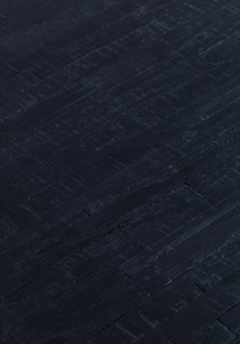 WHITE LABEL LIVING Suri spisebord, rektangulrt - svart teak og metall (220X100)