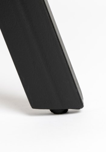 WHITE LABEL LIVING Suri spisebord, rektangulrt - svart teak og metall (220X100)