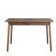 ZUIVER Glimps spisebord, med butterfly bordplate - brun valntt finish og valntt tre (120/162x80)