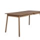 ZUIVER Glimps spisebord, med butterfly bordplate - brun valntt finish og valntt tre (120/162x80)