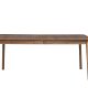 ZUIVER Glimps spisebord, med butterfly bordplate - brun valntt finish og valntt tre (180/240x90)