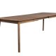 ZUIVER Glimps spisebord, med butterfly bordplate - brun valntt finish og valntt tre (180/240x90)