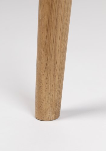 WHITE LABEL LIVING Fabio spisebord, rundt - naturlig eikefiner og eiketre (120)