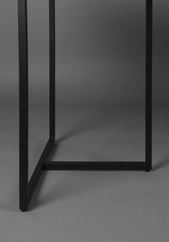 DUTCHBONE Class spisebord, fiskebein, rektangulrt - naturlig tre og sort stl (220X90)