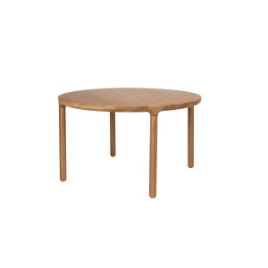 ZUIVER Storm matbord, runt - naturlig ekfanér och ek (128)