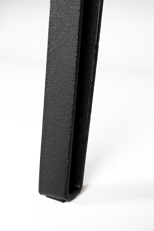 ZUIVER Harvest spisebord, rektangulrt - naturlig eikefiner og svart jern (180x90)