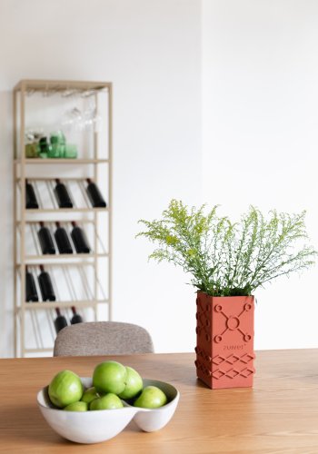 ZUIVER Harvest spisebord, rektangulrt - naturlig eikefiner og svart jern (180x90)