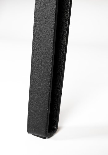 ZUIVER Harvest spisebord, rektangulrt - naturlig eikefiner og svart jern (220x90)