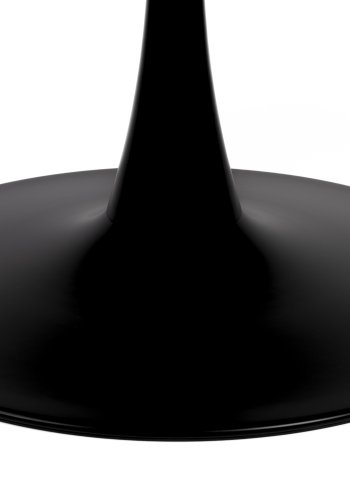 WHITE LABEL LIVING Raku spisebord, rundt - naturlig eikefiner og svart metall (110)