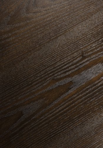 WHITE LABEL LIVING Raku spisebord, rundt - brun teakfiner og svart metall (110)