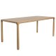ZUIVER Storm spisebord, rektangulrt - naturlig ask (160x90)