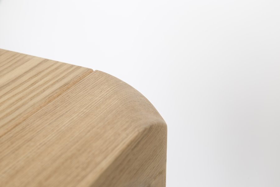 ZUIVER Storm spisebord, rektangulrt - naturlig ask (160x90)