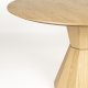 ZUIVER Lotus spisebord, rundt - naturlig eikefiner og akasietre (120)