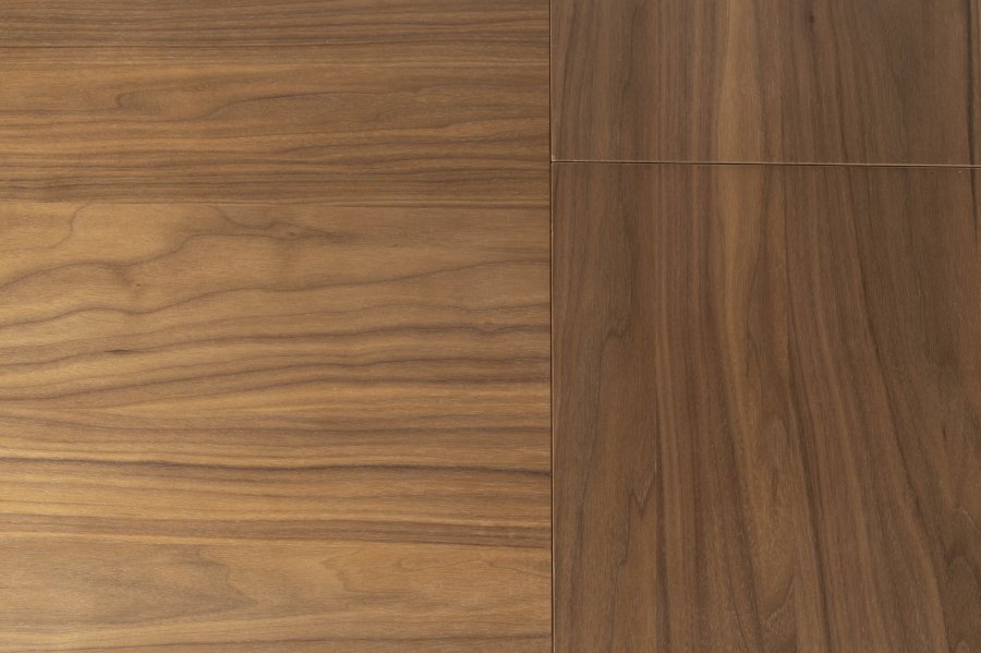 ZUIVER Twist spisebord, m. uttrekkbar, oval - brun valnttfinish (240x90)