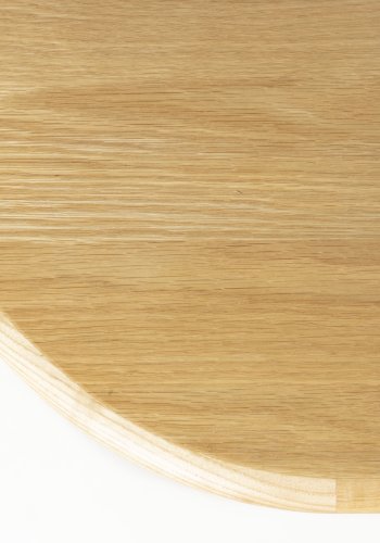 ZUIVER Twist spisebord, m. uttrekkbar, oval - naturlig eikefiner (240x90)