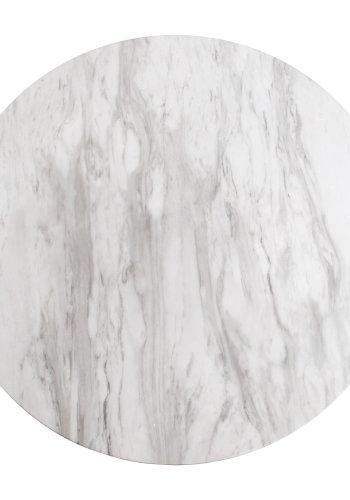 HOUSE NORDIC Bolzano sofabord - MDF med marmorlook og messingstl (70)