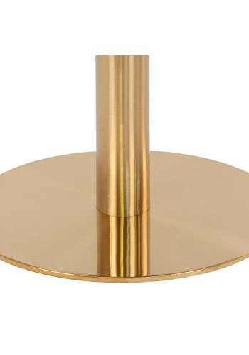 HOUSE NORDIC Bolzano sofabord - MDF med marmorlook og messingstl (70)