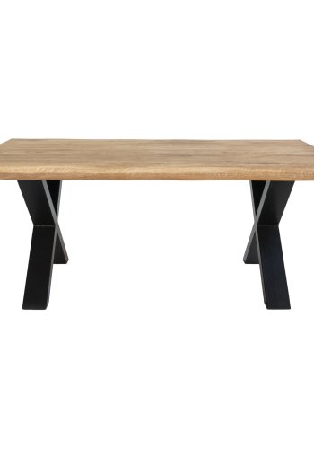 HOUSE NORDIC Toulon salongbord - naturlig eik og metall (120x70)