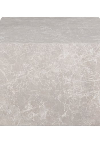 HOUSE NORDIC Sofabord, marmorlook, beige, 60x80x40 cm