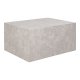 HOUSE NORDIC Sofabord, marmorlook, beige, 60x80x40 cm